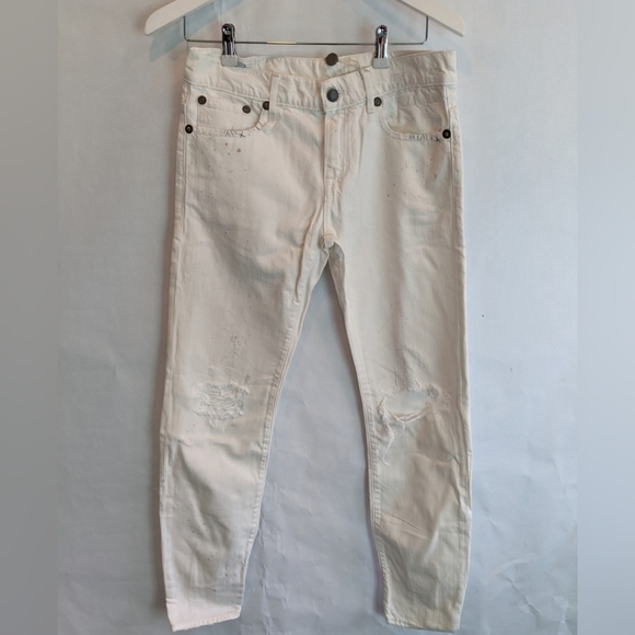 R13 skinny relaxed jeans Kenmare wash 26 BNWT - Picture 2 of 15